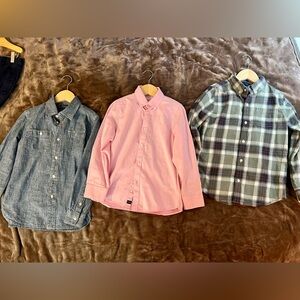 SOLD WITH ANOTHER BUNDLE.  DO NOT BUY BOYS BUNDLE of DRESS SHIRTS EUC